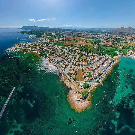 Villa Barcares Petit, Piscina, Jardines Junto A Playa En Alcudia Экстерьер фото