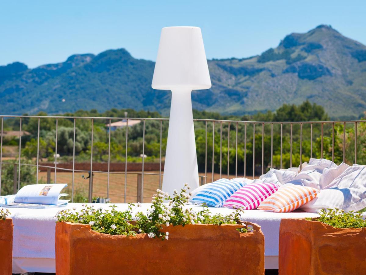 Villa Barcares Petit, Piscina, Jardines Junto A Playa En Alcudia Экстерьер фото
