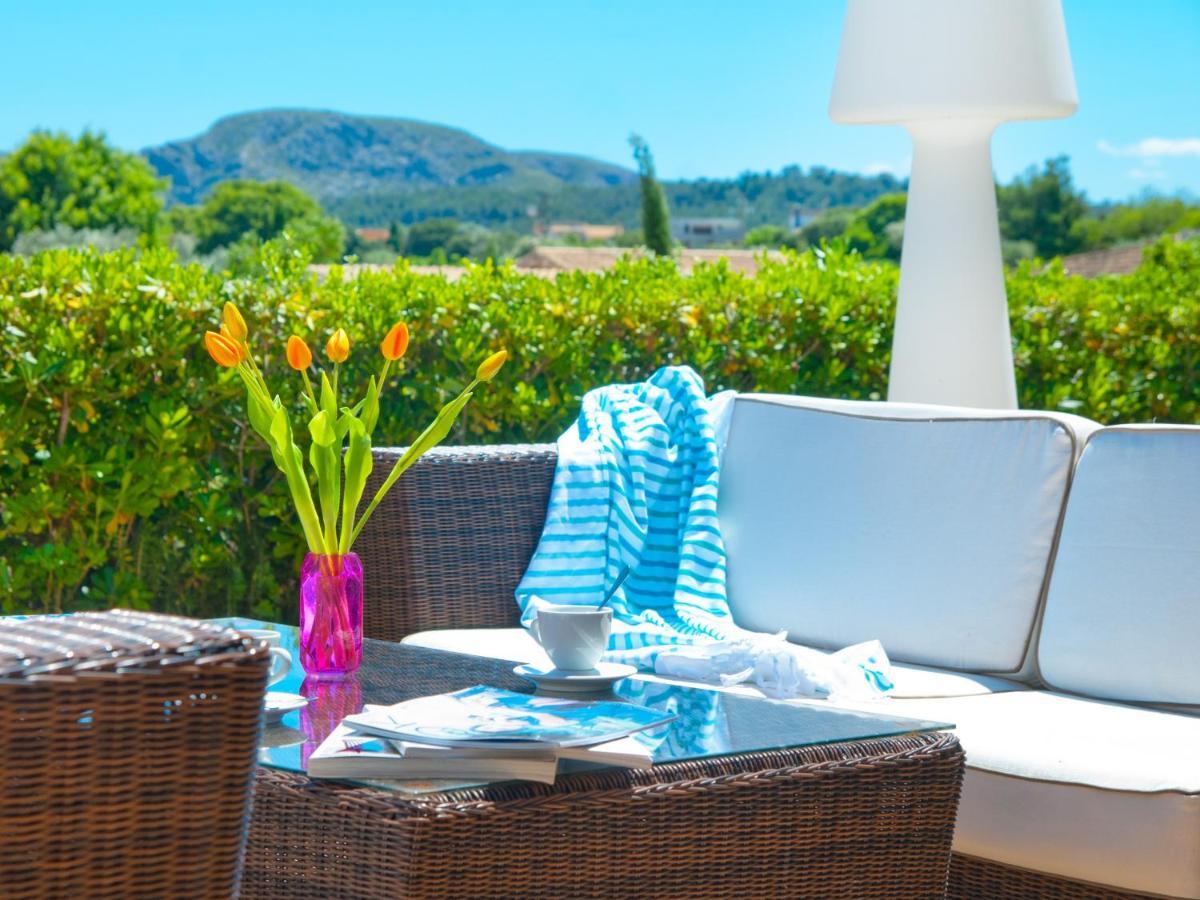 Villa Barcares Petit, Piscina, Jardines Junto A Playa En Alcudia Экстерьер фото