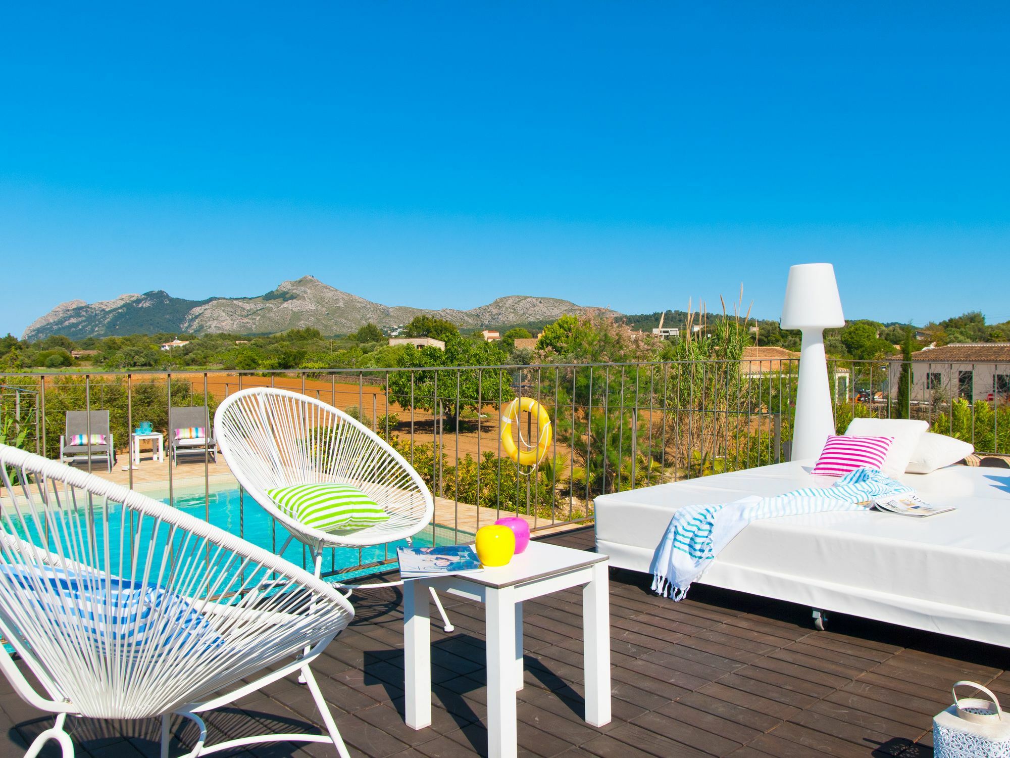 Villa Barcares Petit, Piscina, Jardines Junto A Playa En Alcudia Экстерьер фото