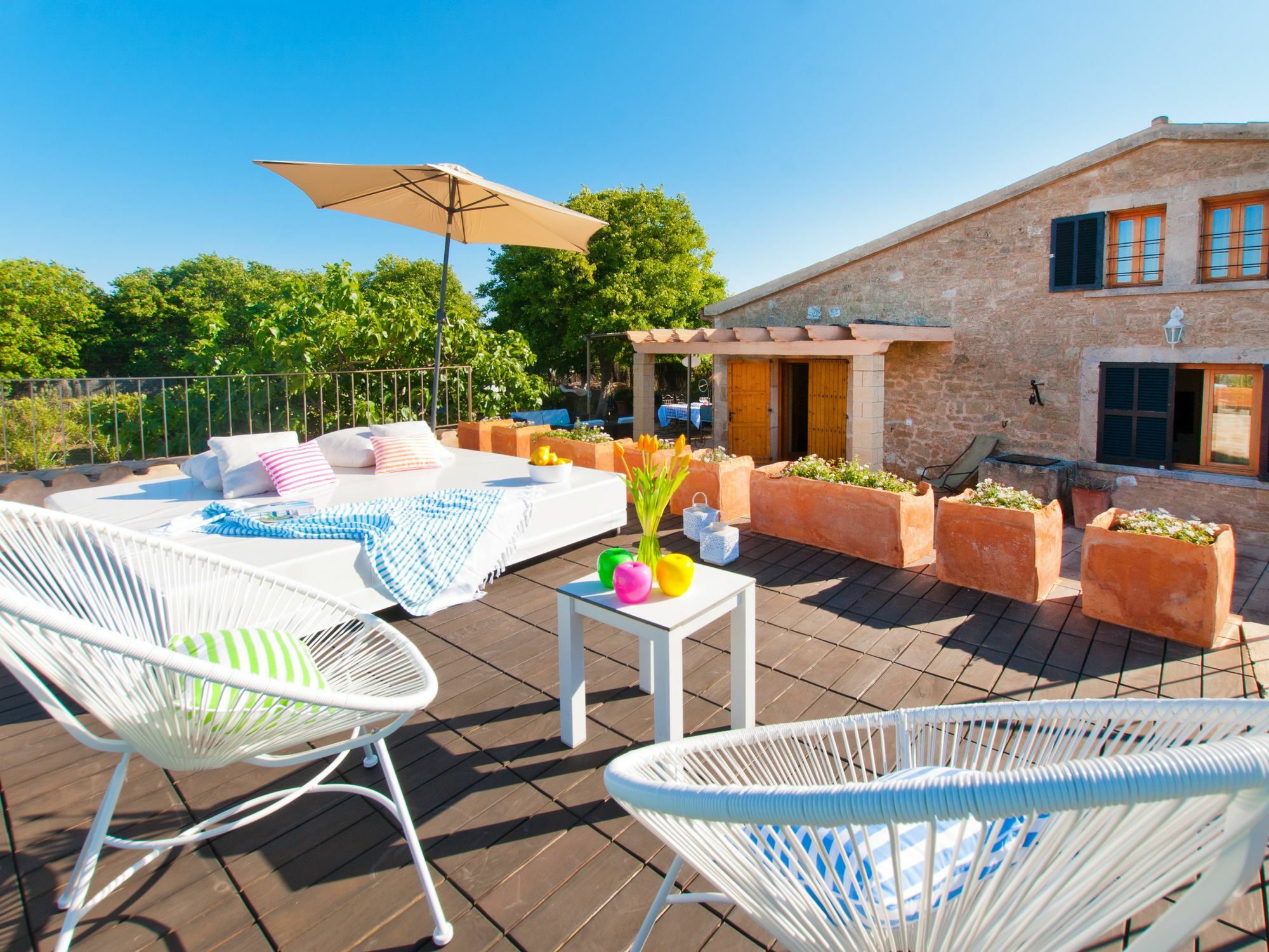 Villa Barcares Petit, Piscina, Jardines Junto A Playa En Alcudia Экстерьер фото